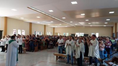 Festa em Louvor a São Sebastião em Campo do Bugre Marcou Encerramento do Ciclo do Padre Edinaldo Mendes